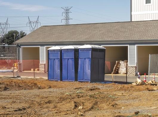 construction porta potties provides full-service delivery, installation, and pickup of portable restrooms for construction sites